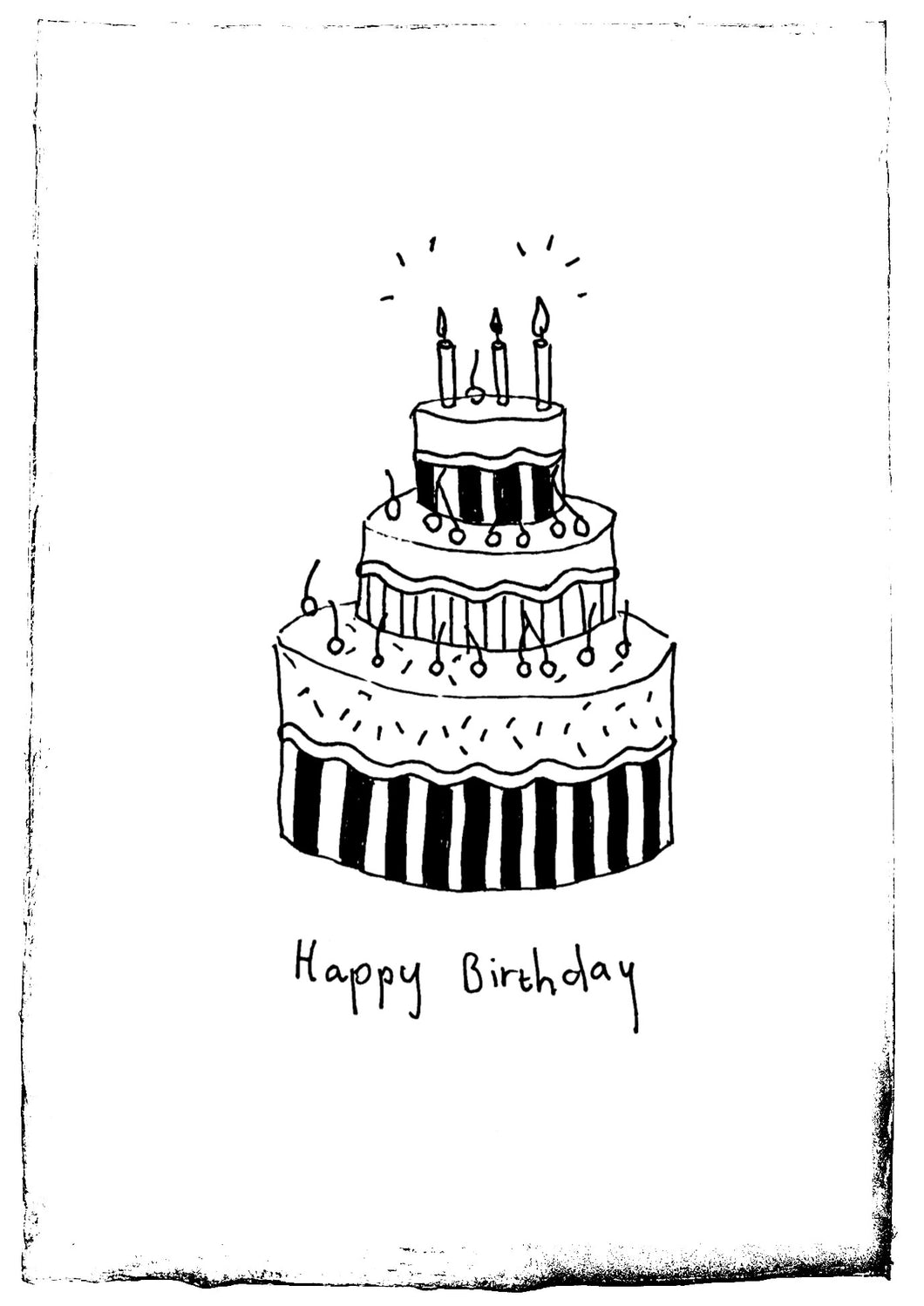 Birthday Cake Card