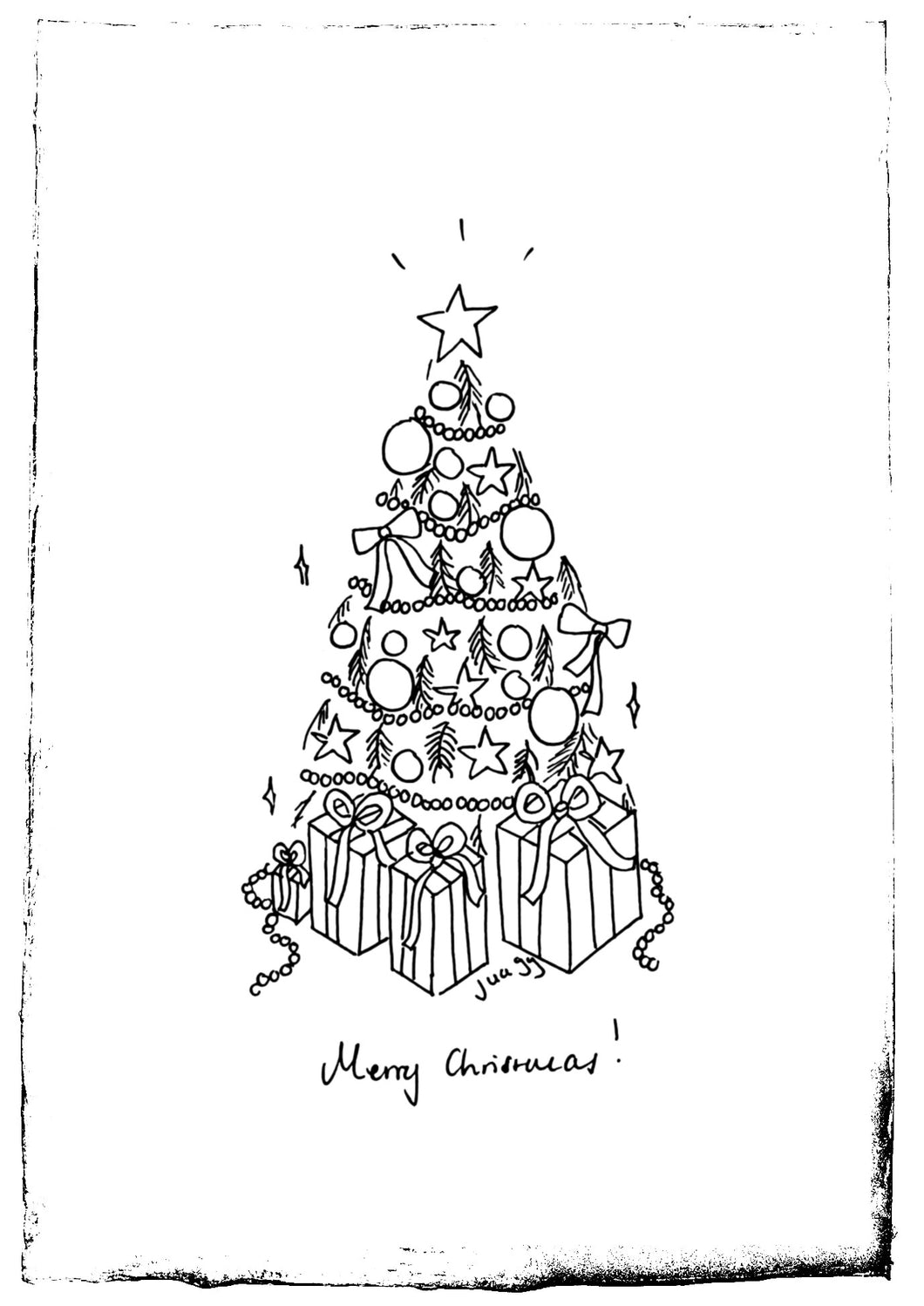 Christmas Tree Card